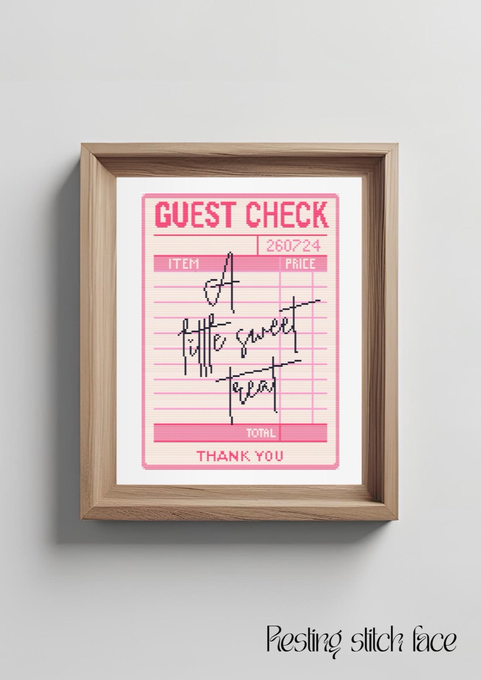 A Little Sweet Treat cross stitch pattern