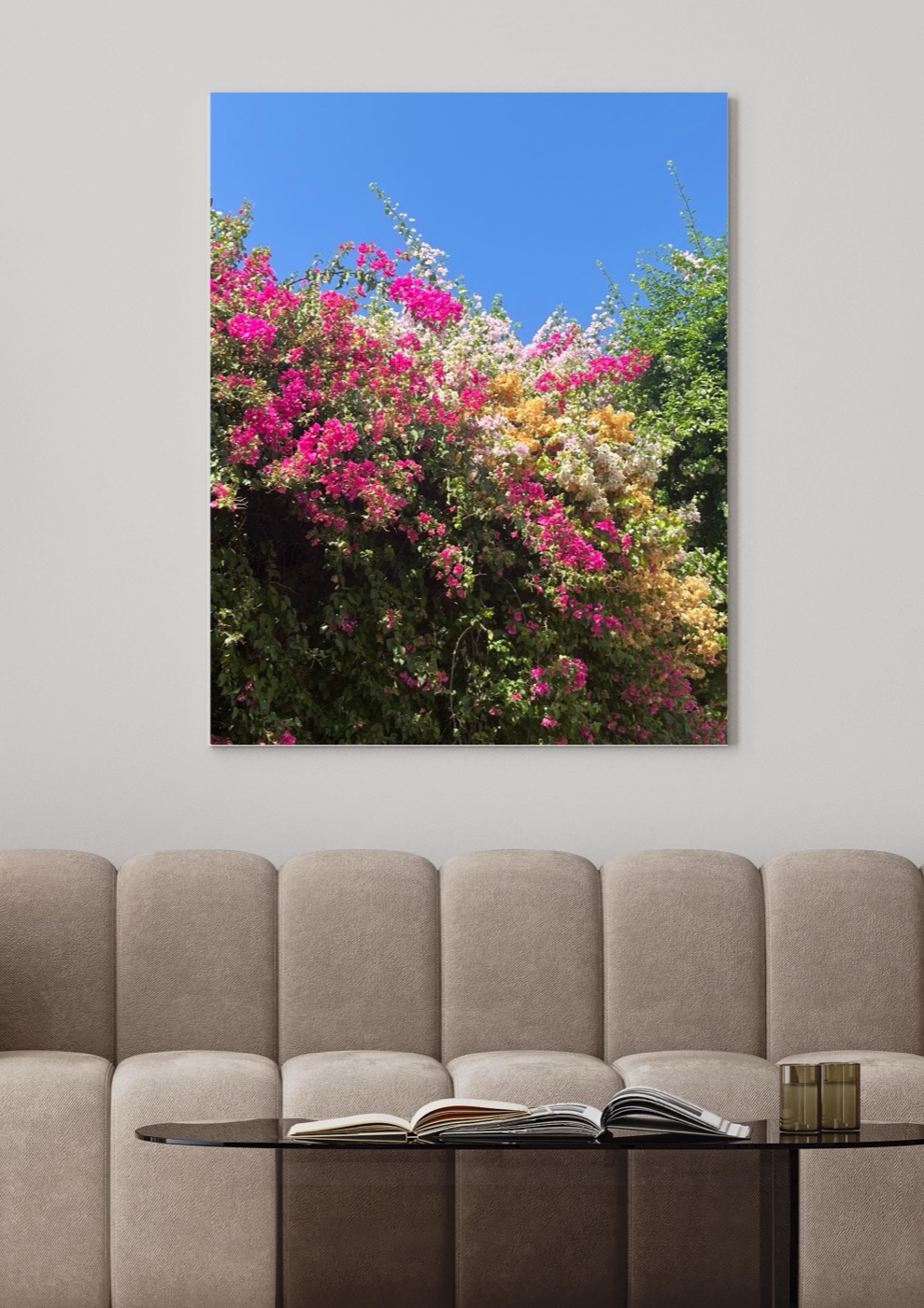 Bougainvillea Dreams cross stitch pattern