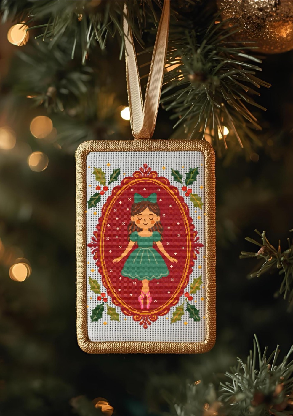 Clara (Nutcracker) cross stitch pattern