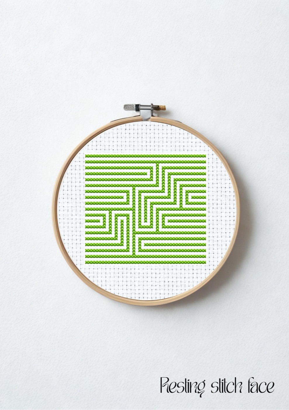 Hi There cross stitch pattern