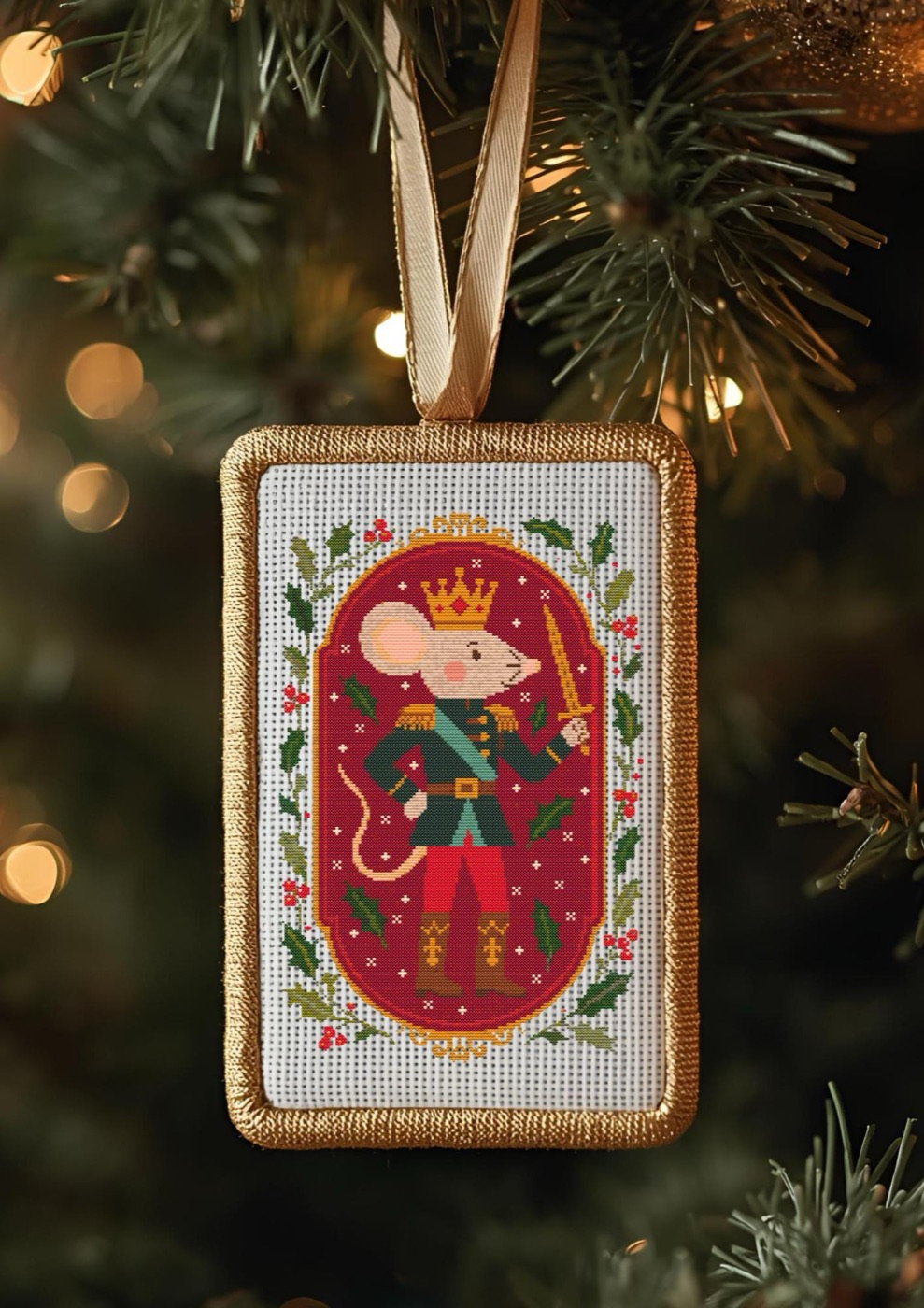 The Mouse King (Nutcracker) cross stitch pattern