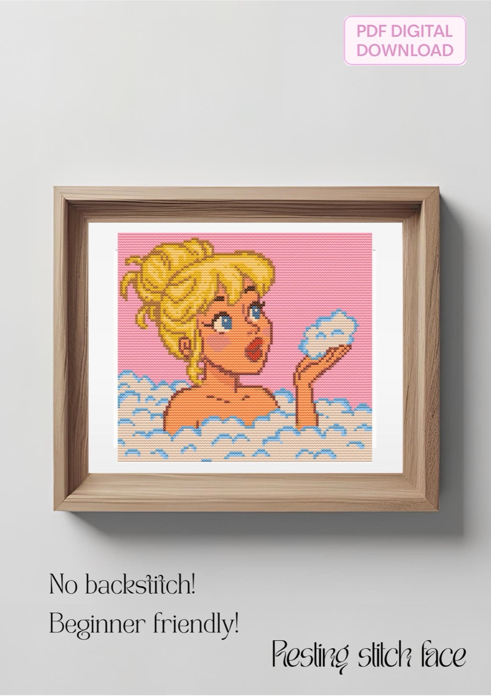 Short n' Sweet Intro (fan-made) cross stitch pattern